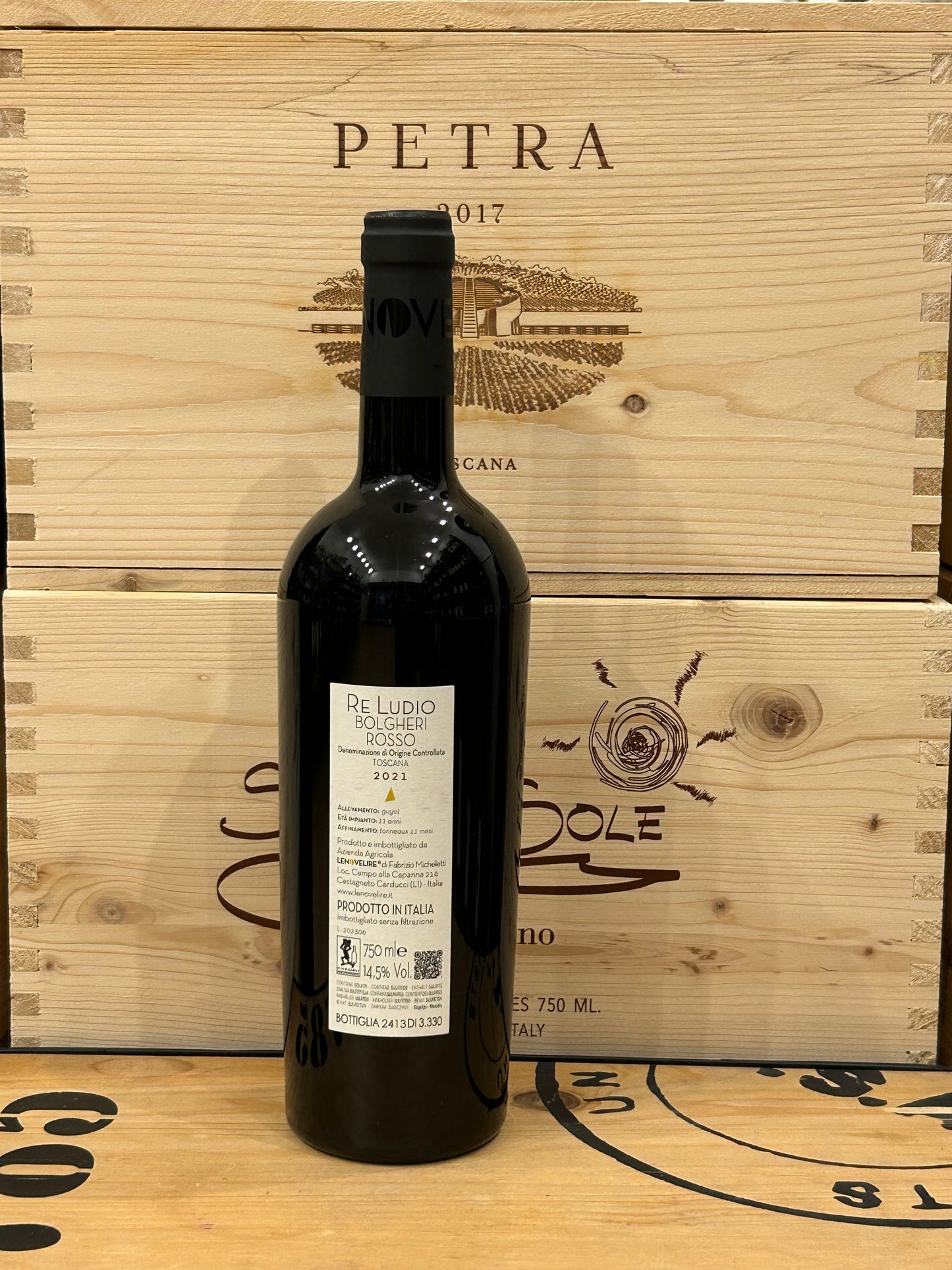Lenovelire Re Ludio Bolgheri
